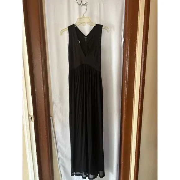 Women's Forever 21 Black Maxi Dress Size L - Picture 1 of 4